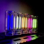 ChubbyGlow - Transparent RGB LED Light,USB Powered Mood Lighting for Car/Bedroom/Parties