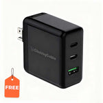 Free "Chubby GaN" 65W 3-Port Charger
