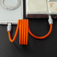 ChubbyCable MagSnap Silicone Classic - Magnetic 240W Easy-Pack Charge Cable