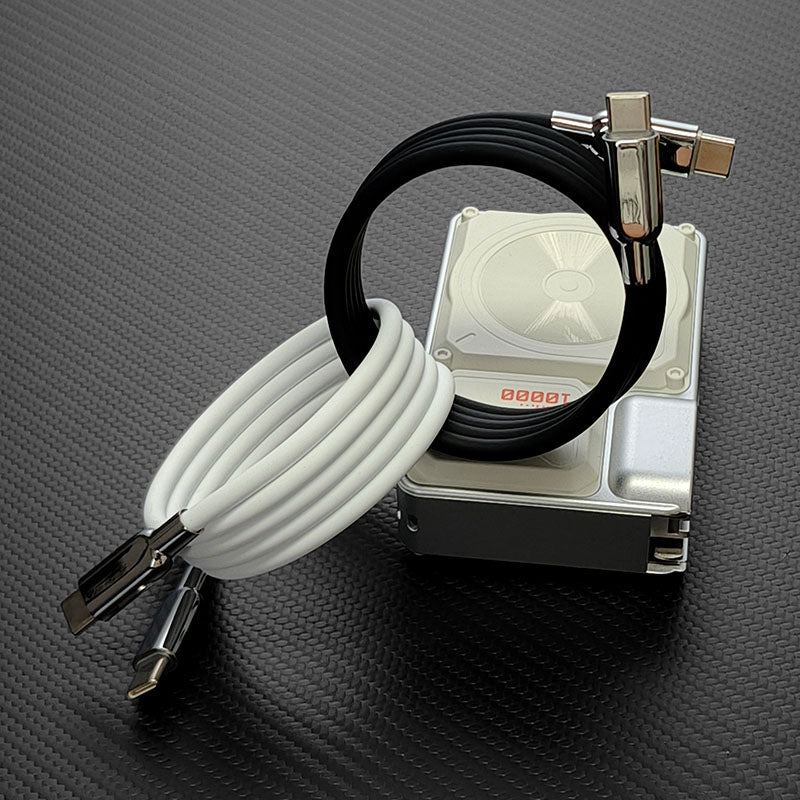 ChubbyCable MagSnap Silicone - Magnetic 240W Easy-Pack Charge Cable