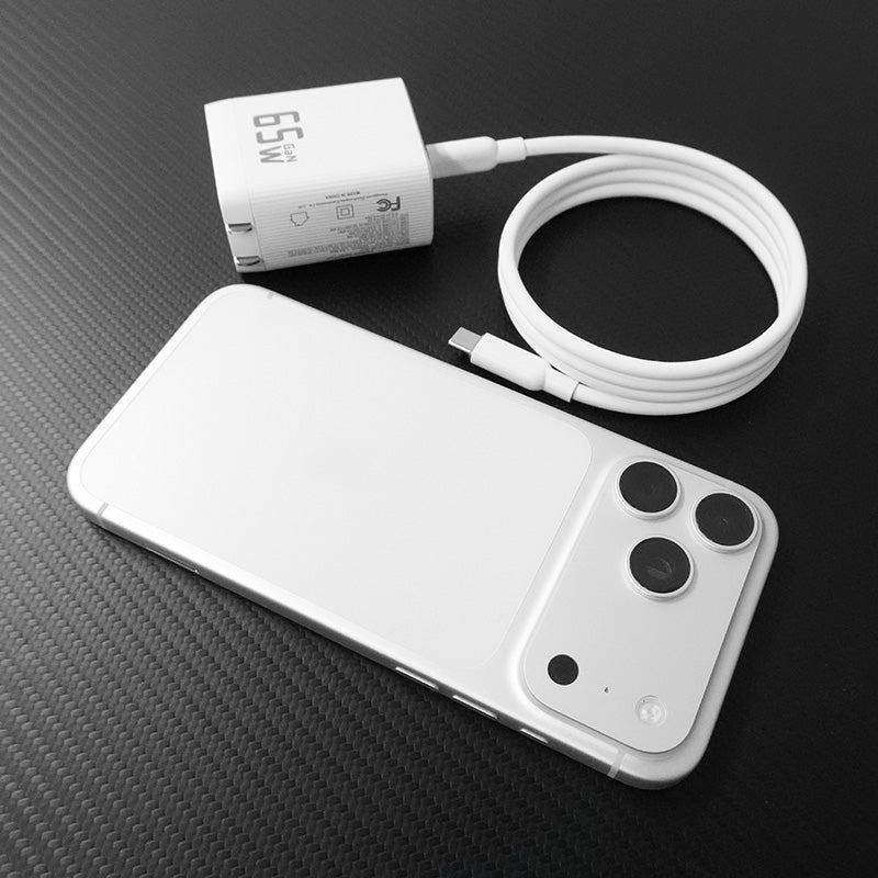 ChubbyCable MagSnap Solid Color - Magnetic Silicone 240W Easy-Pack Charge Cable