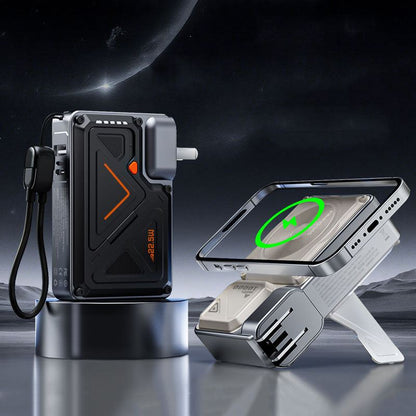 ChubbyPower Magnetic Power Bank ¨C 10,000mAh Power Bank with Wall Plug