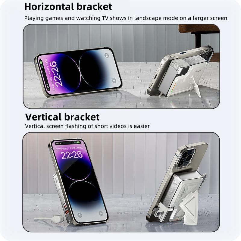 ChubbyPower Magnetic Power Bank ¨C 10,000mAh Power Bank with Wall Plug