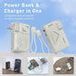 ChubbyPower Magnetic Power Bank ¨C 10,000mAh Power Bank with Wall Plug