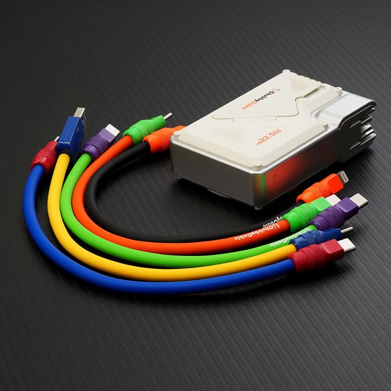 "Color Block Chubby" Power Bank Friendly Cable - More colors