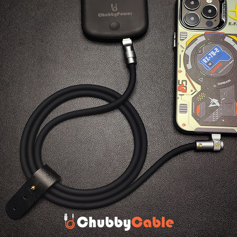 "FlexElbow Pro" 90¡ã Design 100W Fast Charge Cable£¨¸´Öƣ©