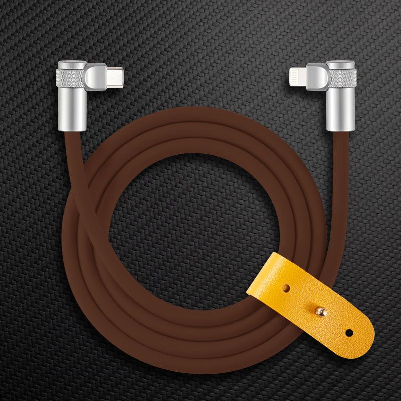 "FlexElbow Pro" 90¡ã Design 240W Fast Charge Cable