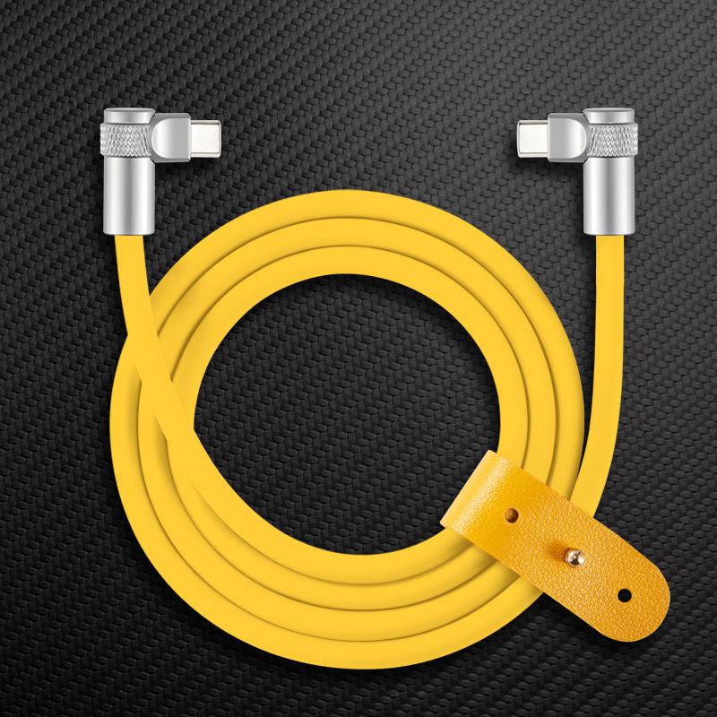 "FlexElbow Pro" 90¡ã Design 240W Fast Charge Cable