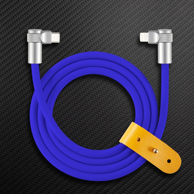 "FlexElbow Pro" 90¡ã Design 240W Fast Charge Cable