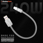 "Mecha Chubby" - Power Bank Friendly Cable