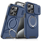 Military-Grade Shockproof Magnetic Case with Camera Slide & 360¡ã Kickstand Ring