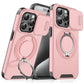 Military-Grade Shockproof Magnetic Case with Camera Slide & 360¡ã Kickstand Ring