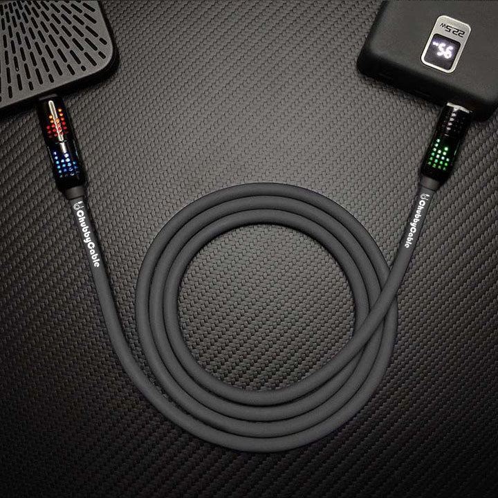 OmniChubby - 240W 4-in-1 Ultimate ChubbyCable With Dynamic Lights